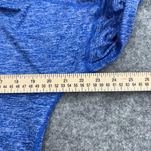 Nike Running Dri-Fit Women's Top Activewear Workout, 1/4 Zip, Blue, Size S - Picture 9 of 12